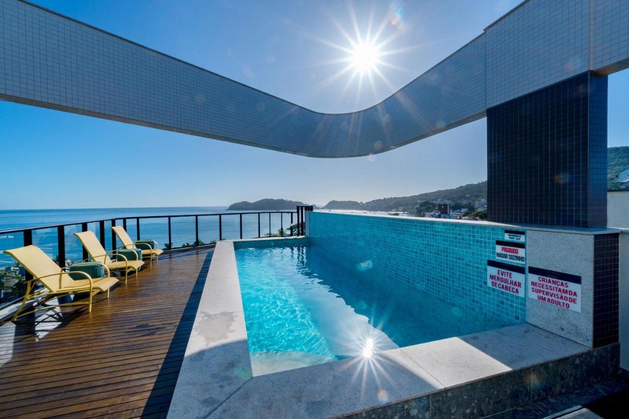 Aion Suites 103 - Compacto E Luxuoso Loft - Rooftop Com Piscina E Academia - A Poucos Passos Da Praia Bombinhas Exterior foto